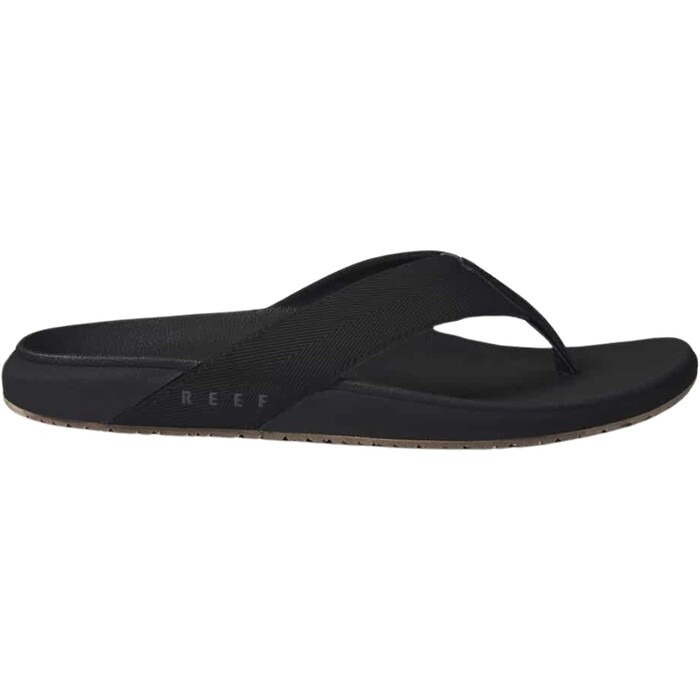 Reef Mnner Black 2024 Die Raglan Flip Flop Sandale CJ3889 - / Kaugummi